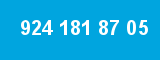 924 181 87 05